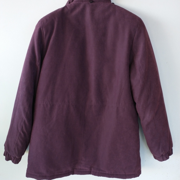 Croft & Barrow Purple Long Sleeve Jacket - Picture 3 of 7